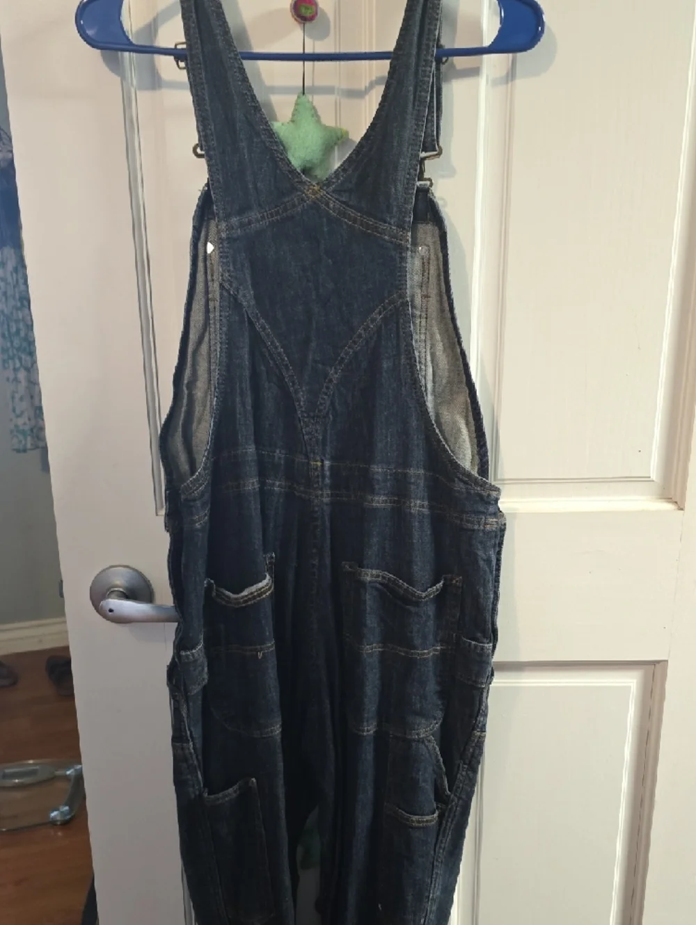 Carhartt Indigo Denim Carpenter Overalls - Picture 4 of 5